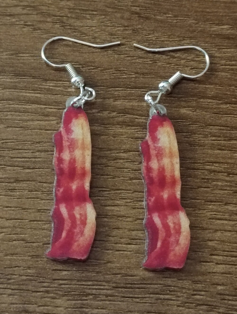 bacon earrings